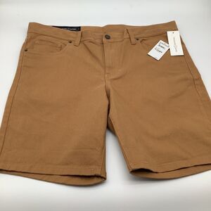 Treasure & Bond Mens Slim Fit Shorts Brown Size 36 NWT‎